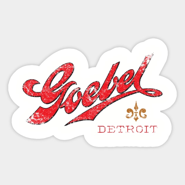 Goebel Beer Sticker by MindsparkCreative